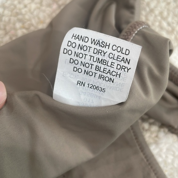 DESPI swimsuit bottom | size: small | neutral color - oatmeal/taupe - Picture 6 of 6